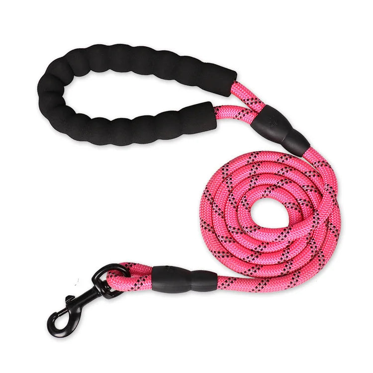 La laisse en coloris rose